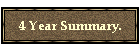 4 Year Summary.