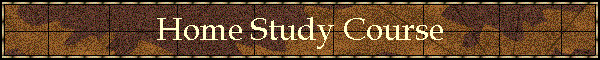 Home Study Course